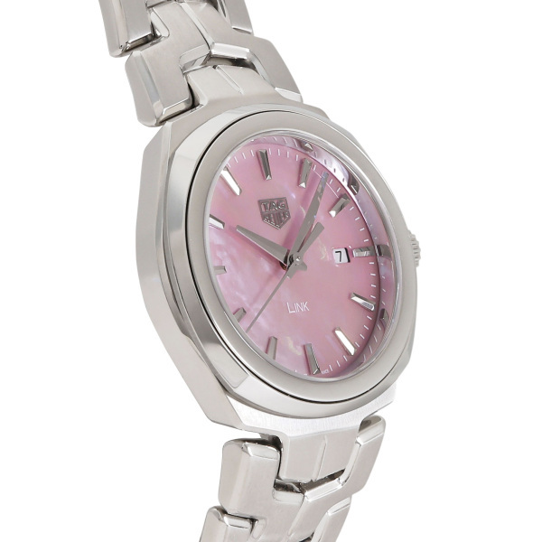 タグ?ホイヤー TAG HEUER リンク WBC1317.BA0600 ピンク文字盤 腕時計 レディース