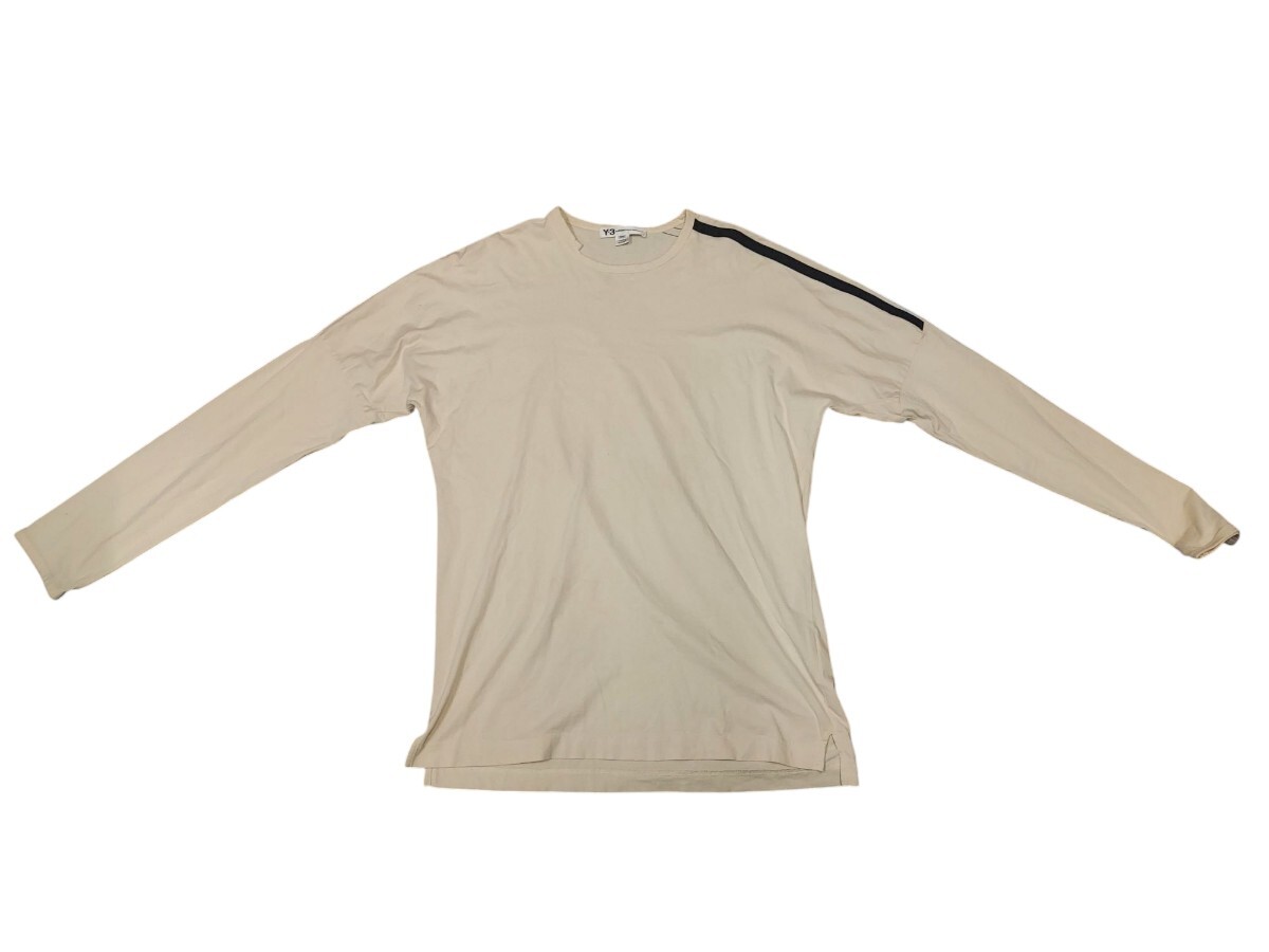 ☆Y-3 アディダス/ヨウジヤマモト 3ストライプス ロングTシャツ ☆Y-3 アディダス/ヨウジヤマモト 3ストライプス ロングTシャツ