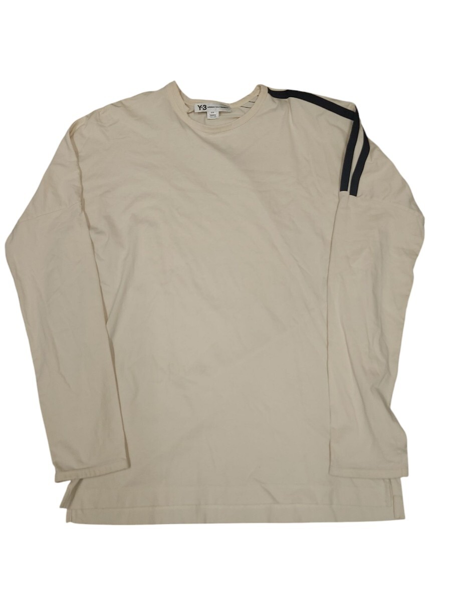 ☆Y-3 アディダス/ヨウジヤマモト 3ストライプス ロングTシャツ ☆Y-3 アディダス/ヨウジヤマモト 3ストライプス ロングTシャツ