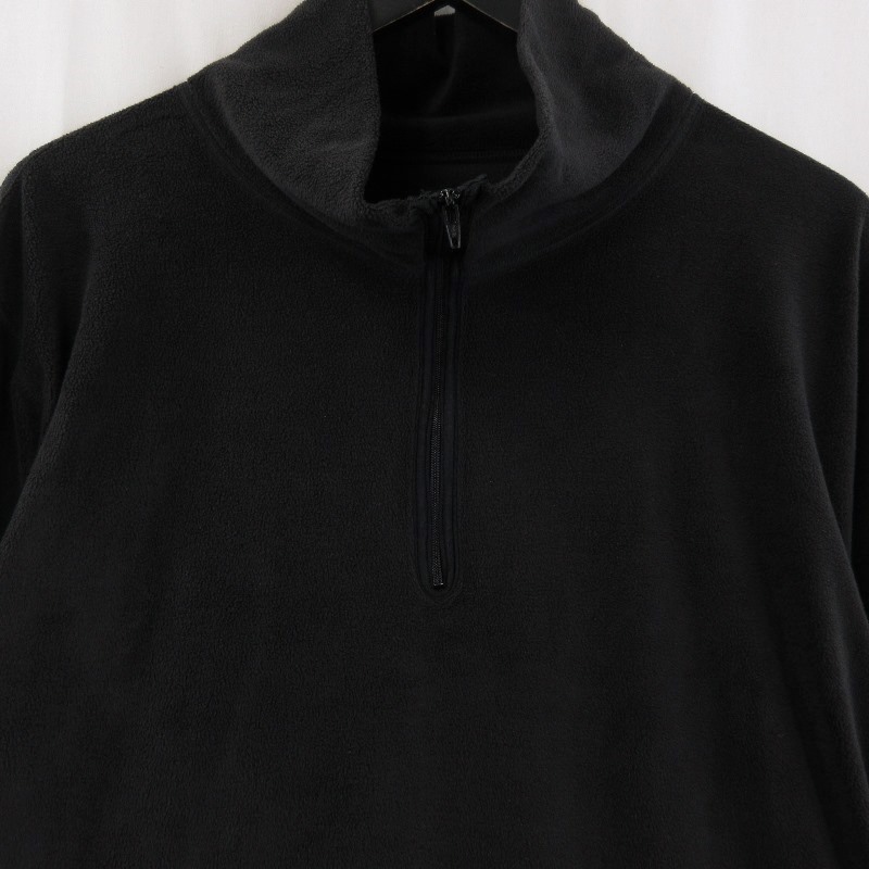 South2 West8sa незначительный two талия eito половина Zip тянуть over рубашка FK855 флис 19AW Half Zipped черный чёрный M 71011913