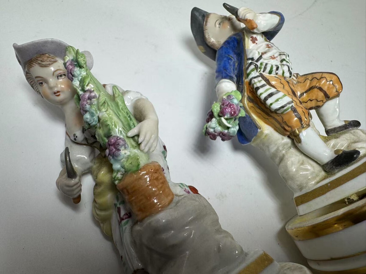 【美品】西洋美術　マイセン　貴婦人　置物　インテリア　工芸品　美術品　A3257 美品】西洋美術マイセン貴婦人置物インテリア工芸品美術品A3257