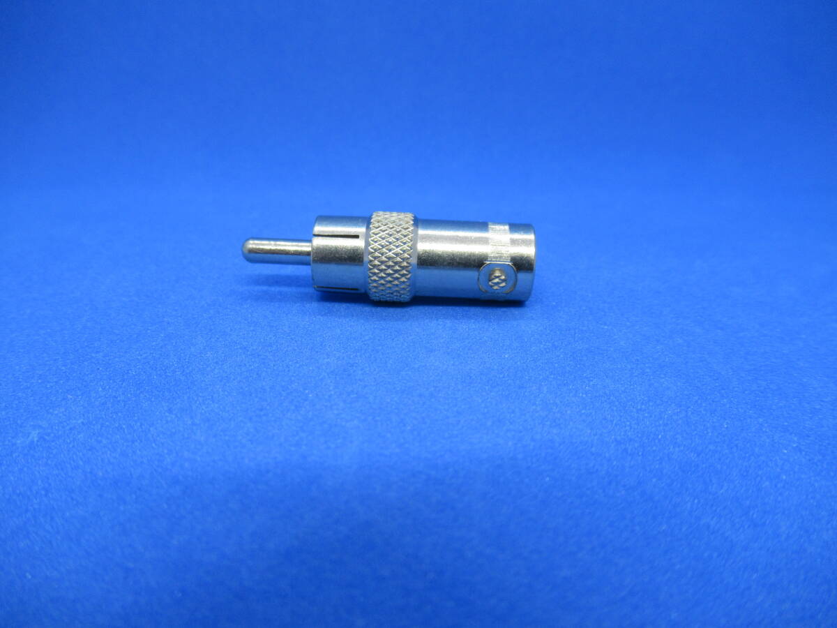 【未使用 長期保管品】変換プラグ 同軸接栓 BNCメス－RCAオス ４個セット（管18）_画像5