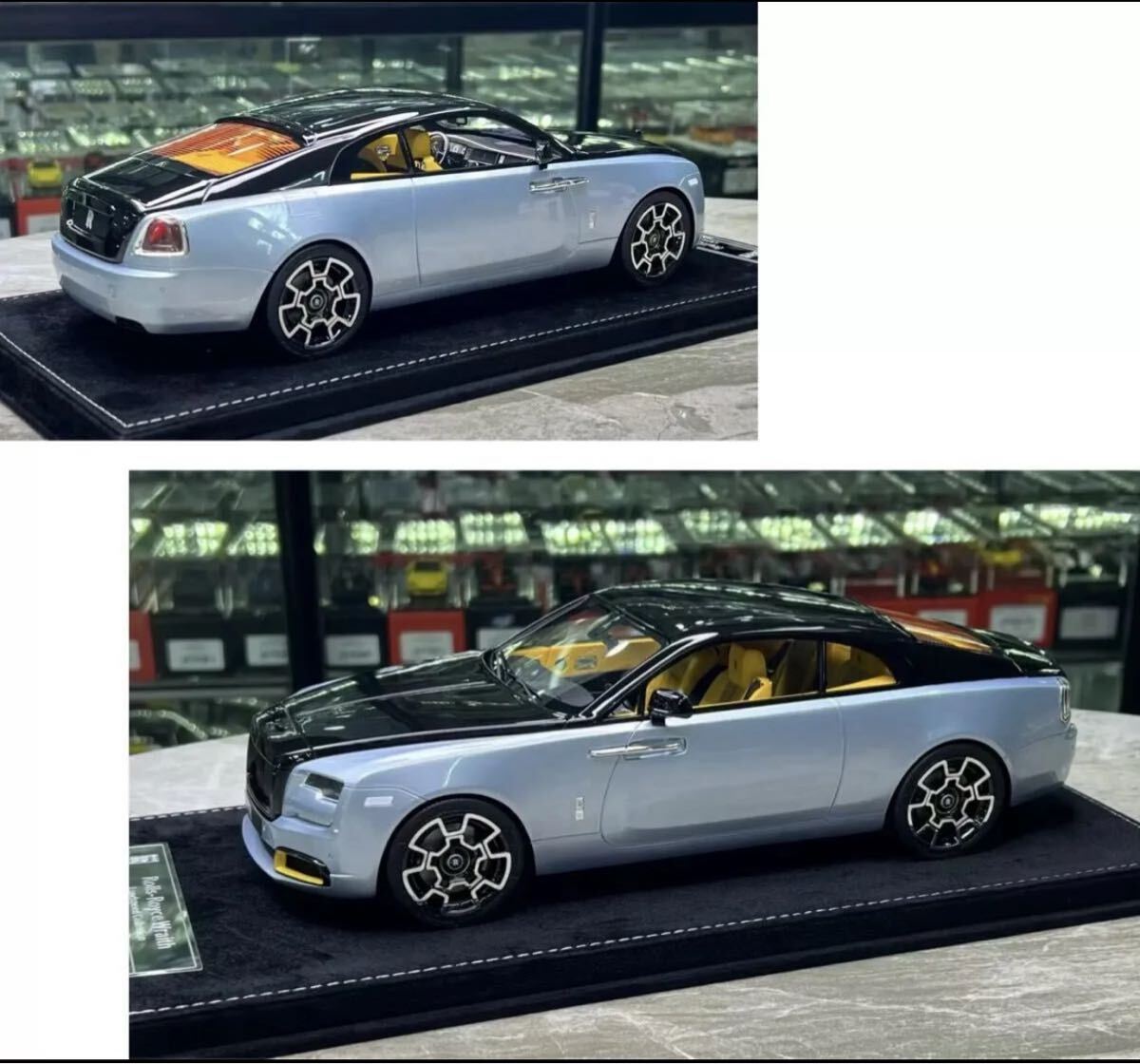 【上品】 1/18 未使用 ロールスロイス 限定20 ミニカー モデル HH レイス 乗用車