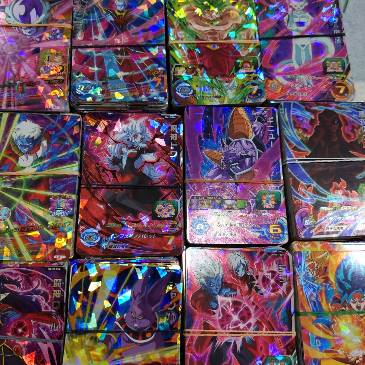 ドラゴンボールヒーローズ SR 約 1500枚 まとめ売り 引退品 ドラゴンボールヒーローズ SR 約 1500枚 まとめ売り 引退品