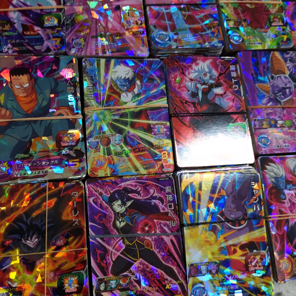 ドラゴンボールヒーローズ SR 約 1500枚 まとめ売り 引退品 ドラゴンボールヒーローズ SR 約 1500枚 まとめ売り 引退品