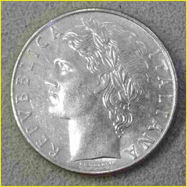 イタリア 100リラ 記念硬貨/1979年】 F.A.O.食糧支援記念
