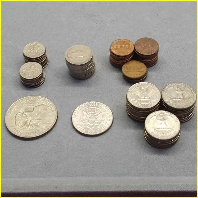 ☆【米ドル貨幣/10.8ドル分】 アメリカ硬貨 10ドル80セント分