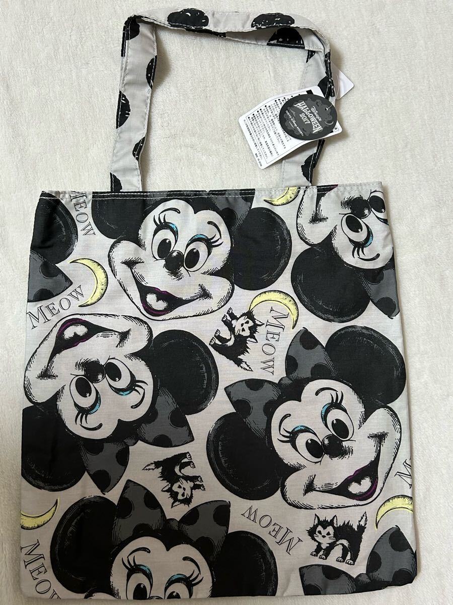 ◇　ハロウィン　トートバッグ　2017 ミニー　フィガロ　黒猫　TDR ディズニーリゾート　_画像1