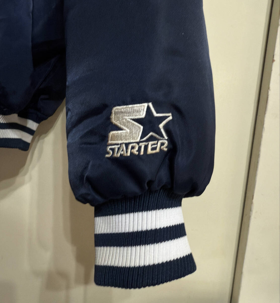 90's〜 STARTER スターター スタジャン ネイビー サイズ L 90's〜 STARTER スターター スタジャン ネイビー サイズ L