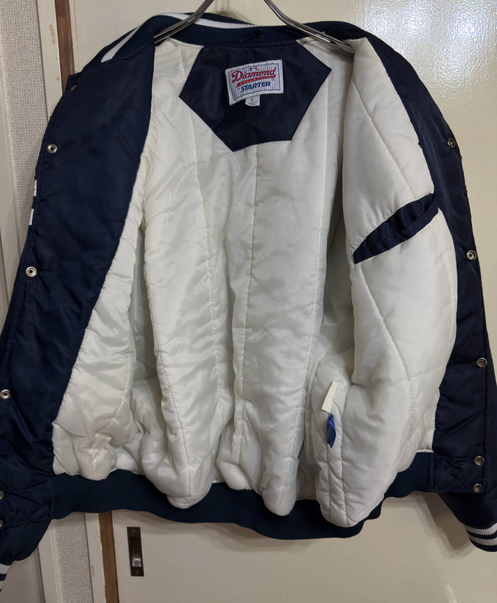 90's〜 STARTER スターター スタジャン ネイビー サイズ L 90's〜 STARTER スターター スタジャン ネイビー サイズ L
