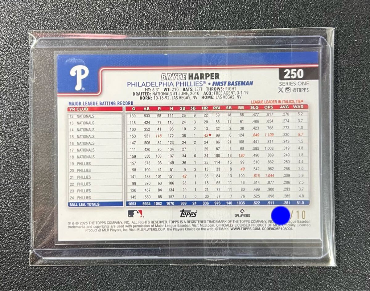 bryce haper ブライス ハーパー topps tokyo series 1 10シリ bryce haper ブライス ハーパー topps tokyo series 1 10シリ