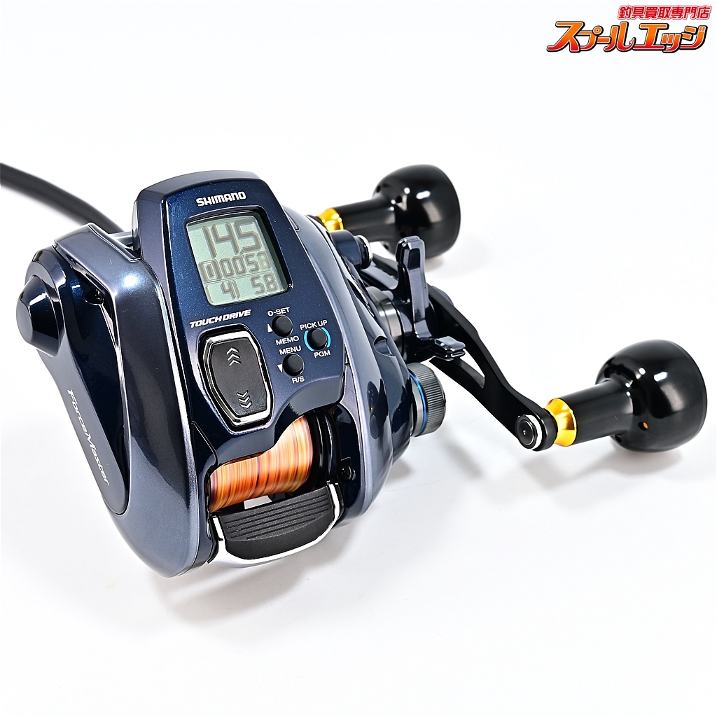 交換無料! 【シマノ】 使用105 使用距離50.5km 600DH 20フォースマスター シマノ