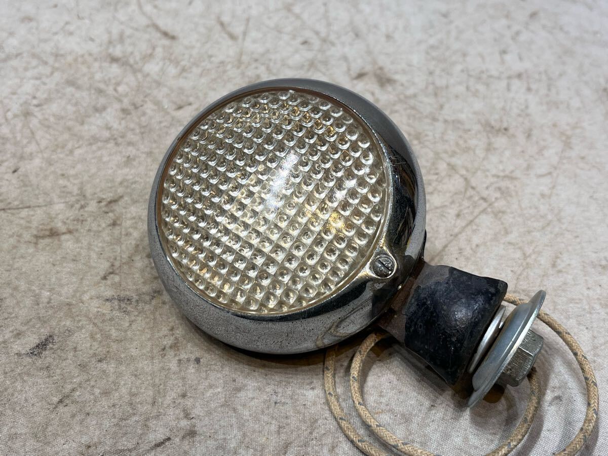 30'S FORD HALL LAMP ビンテージ ミニ ライト ハーレー ナックル パン ショベル アイアン エボ トライアンフ インディアン チョッパー 純正