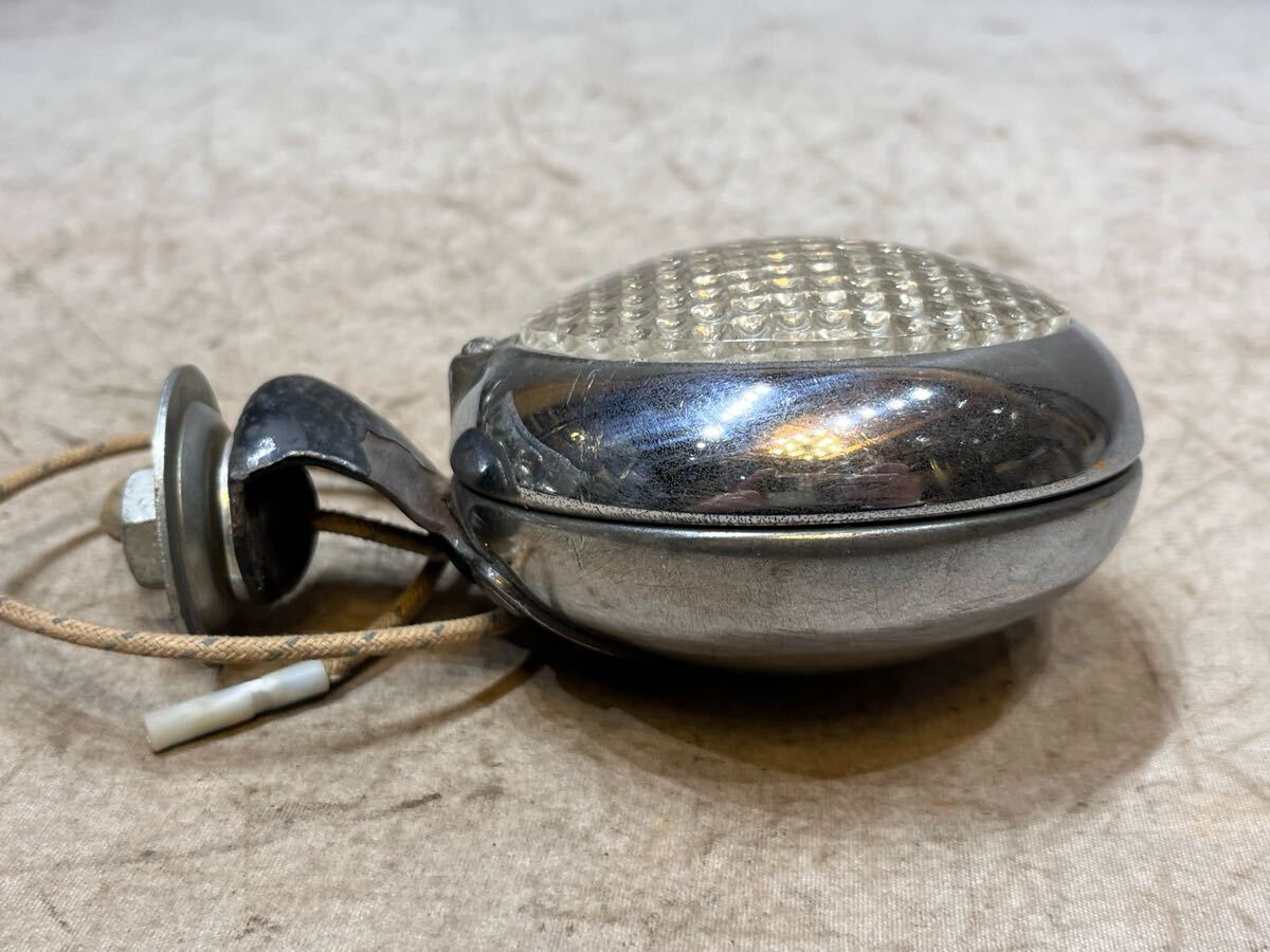 30'S FORD HALL LAMP ビンテージ ミニ ライト ハーレー ナックル パン ショベル アイアン エボ トライアンフ インディアン チョッパー 純正