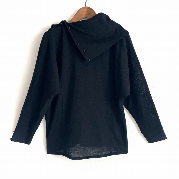 #wnc クリスチャンディオール ChristianDior プレタポルテ PRET A PORTER ニット?セーター M 黒 ドルマンスリーブ レディース [933874]