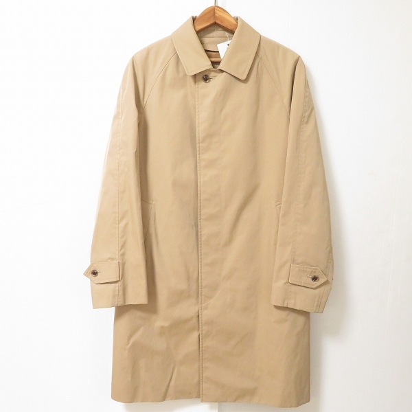 #anc ダックス DAKS コート 5 ベージュ ステンカラー ライナー付き 日本制 メンズ [934711]