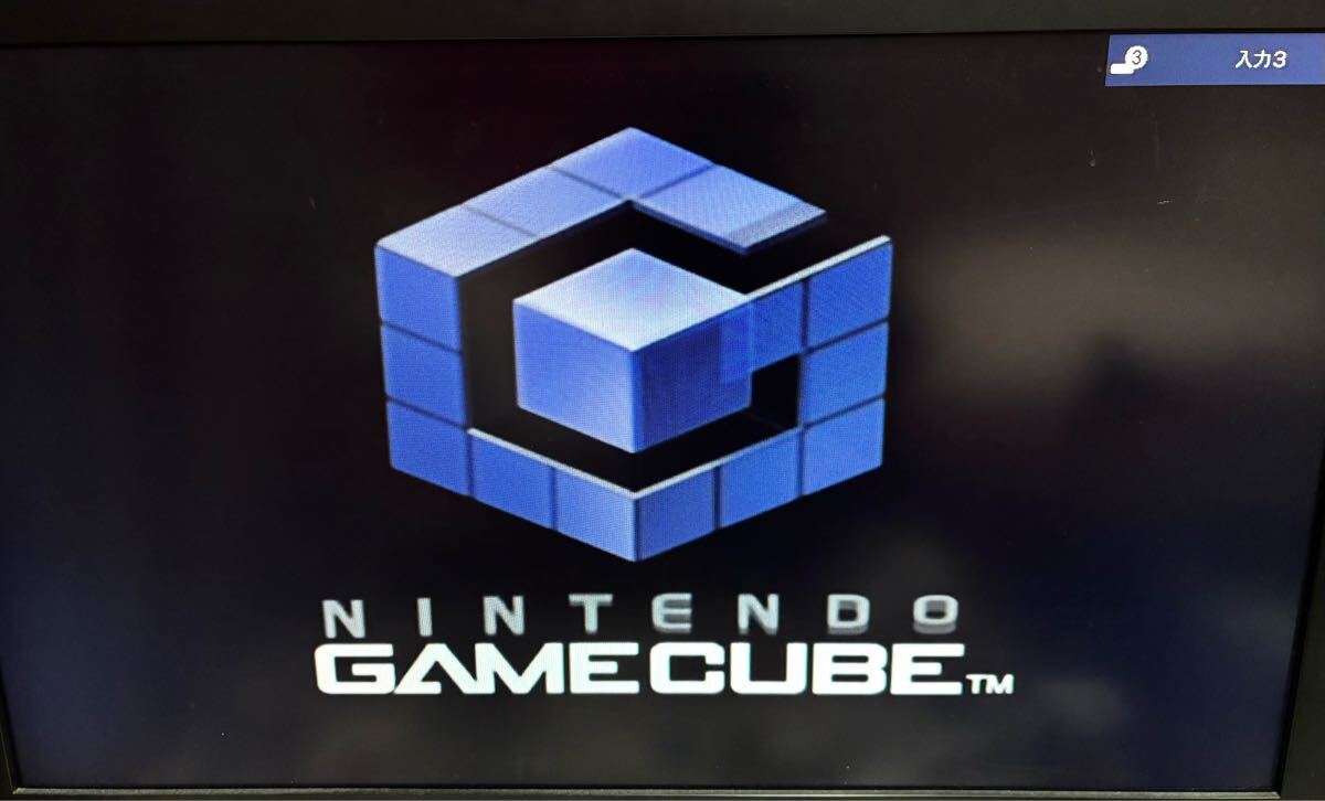  работа OK nintendo Game Cube корпус кабель имеется серебряный Nintendo GameCube DOL-101