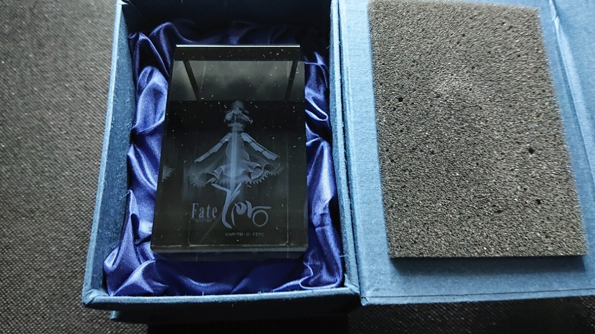 Fate/zero セイバー クリスタルアート 3Dクリスタル Fate/Zero クリスタルアート セイバー
