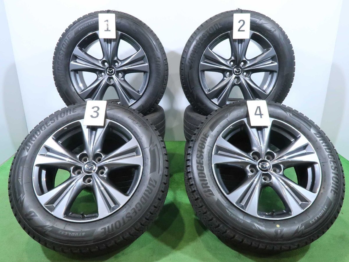 4本 マツダ CX-60 CX-80 XD 純正 18インチ ホイール 7.5J +45 4本 マツダ CX-60 CX-80 XD 純正 18インチ ホイール 7.5J +45