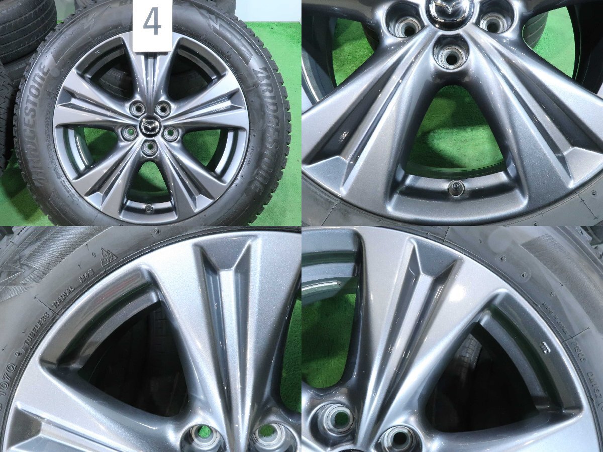 4本 マツダ CX-60 CX-80 XD 純正 18インチ ホイール 7.5J +45 4本 マツダ CX-60 CX-80 XD 純正 18インチ ホイール 7.5J +45