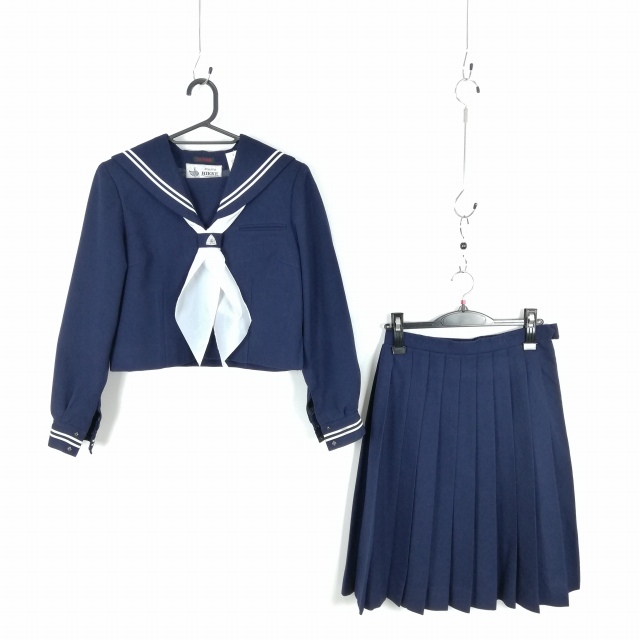 1円 セーラー服 スカート スカーフ 上下3点セット 指定 155A 1円 セーラー服 スカート スカーフ 上下3点セット 指定 155A