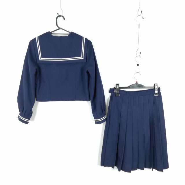 1円 セーラー服 スカート スカーフ 上下3点セット 指定 155A 1円 セーラー服 スカート スカーフ 上下3点セット 指定 155A