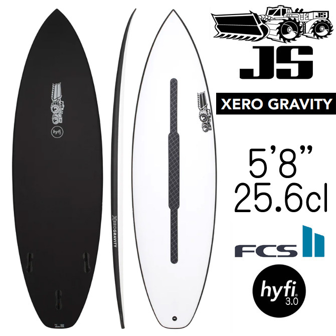 JS サーフボード ゼロ グラビティ ハイファイ3.0 EPS モデル 5'8×18 3/4×2 1/4 25.6L / JS Industries Xero Gravity Hyfi3.0 Model