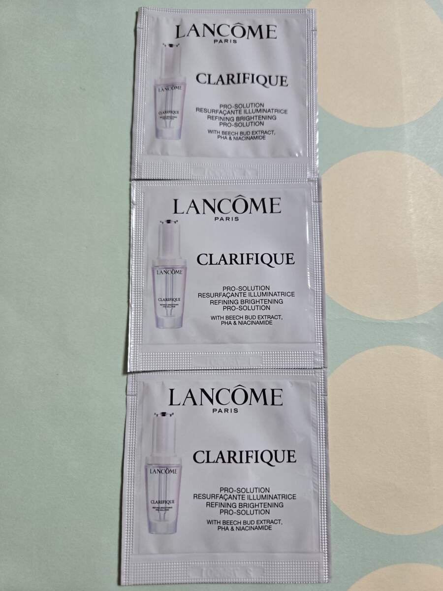 新品★LANCOME ランコム クラリフィック ブライトニング セラム<美白美容液>★サンプル3個_画像1