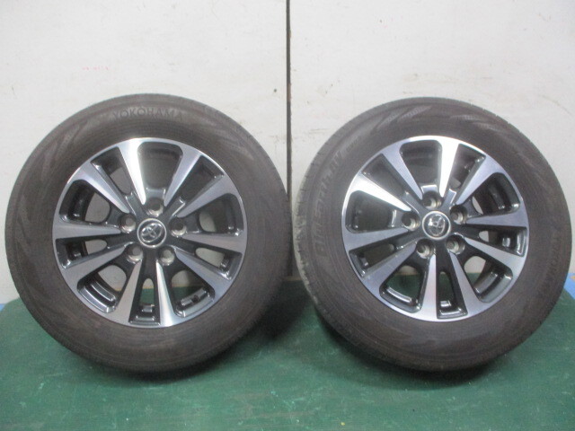 トヨタ エスクァイア ハイブリッド DAA-ZWR80G 純正 ホイール 2本 6J×15 +50 114.3 5穴 ＊個人宅配送不可＊_画像1