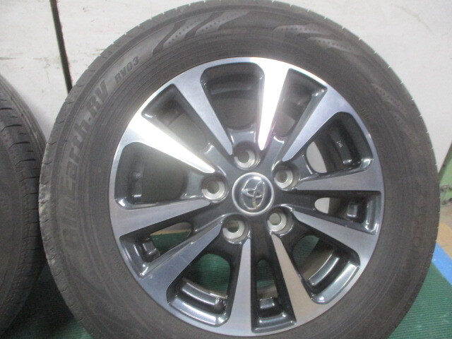 トヨタ エスクァイア ハイブリッド DAA-ZWR80G 純正 ホイール 2本 6J×15 +50 114.3 5穴 ＊個人宅配送不可＊_画像5