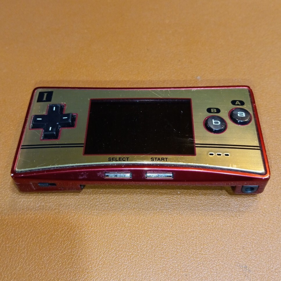 ゲームボーイミクロ ファミコンバージョン ジャンク ゲームボーイミクロ ファミコンバージョン ジャンク