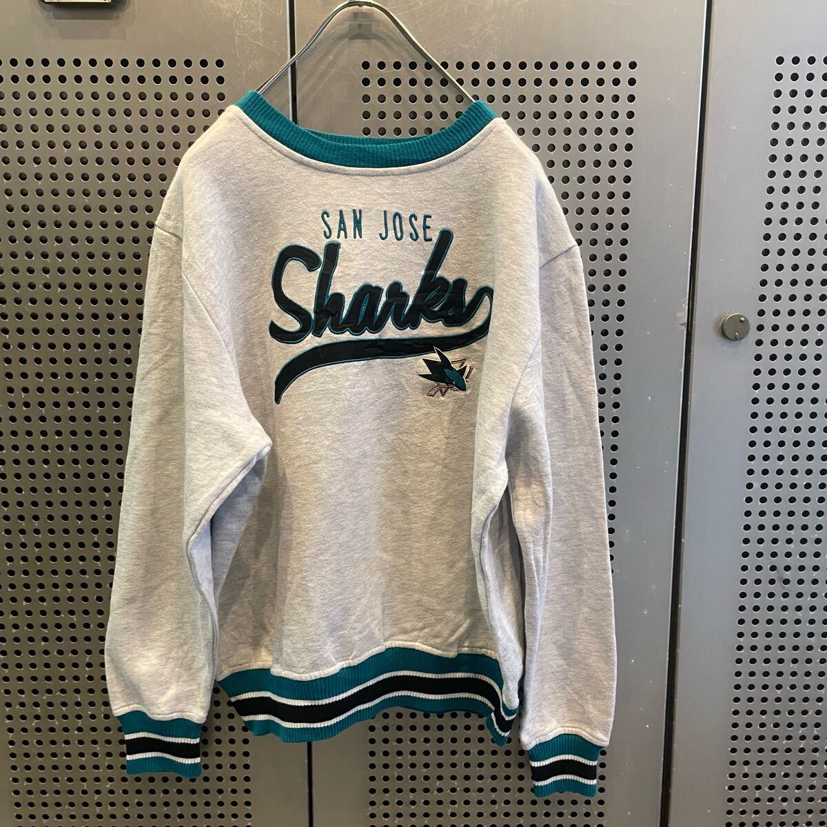 美品　MM6 マルジェラ フリンジ グレー　スウェット　トレーナー MM6 Maison Margiela スウェット マルジェラ グレー フリンジ