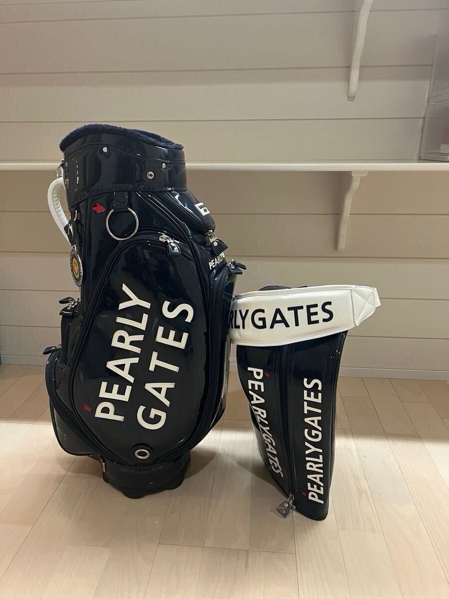 美品 正規品 PEARLY GATES パーリーゲイツ キャディーバッグ 9.0 美品 正規品 PEARLY GATES パーリーゲイツ キャディーバッグ 9.0