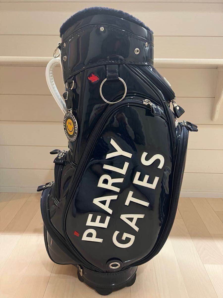 美品 正規品 PEARLY GATES パーリーゲイツ キャディーバッグ 9.0 美品 正規品 PEARLY GATES パーリーゲイツ キャディーバッグ 9.0