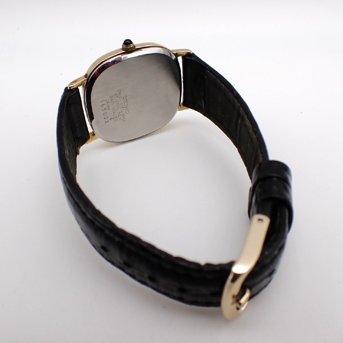 1◇稼働◇ セイコー 9441-5030 ドルチェ クリーム クオーツ ユニ 1◇稼働◇ セイコー 9441-5030 ドルチェ クリーム クオーツ ユニ