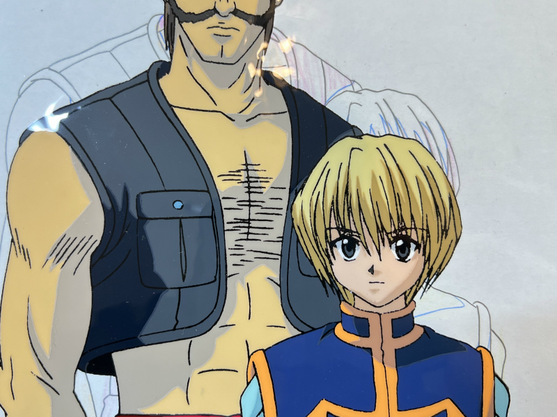 アニメ HUNTER×HUNTER セル画 1枚 #50-SC243 A6 クラピカ アニメ HUNTER×HUNTER セル画 1枚 #50-SC243 A6 クラピカ