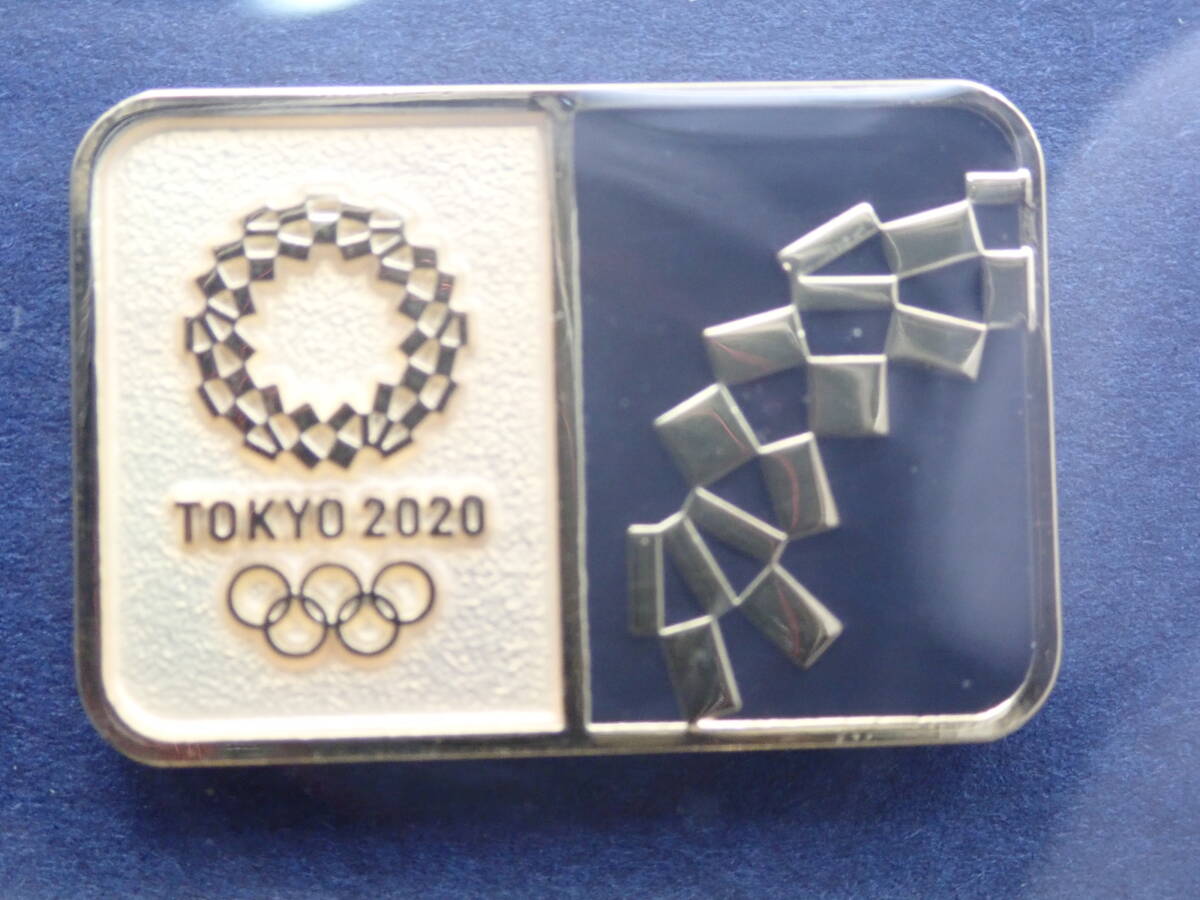東京五輪オリンピックパラリンピック ピンバッジ額装セット5個 東京五輪オリンピックパラリンピック ピンバッジ額装セット5個