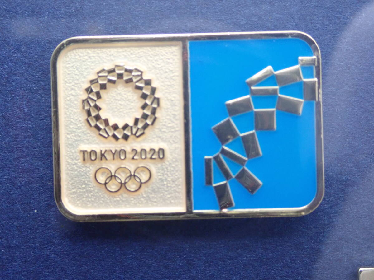 東京五輪オリンピックパラリンピック ピンバッジ額装セット5個 東京五輪オリンピックパラリンピック ピンバッジ額装セット5個