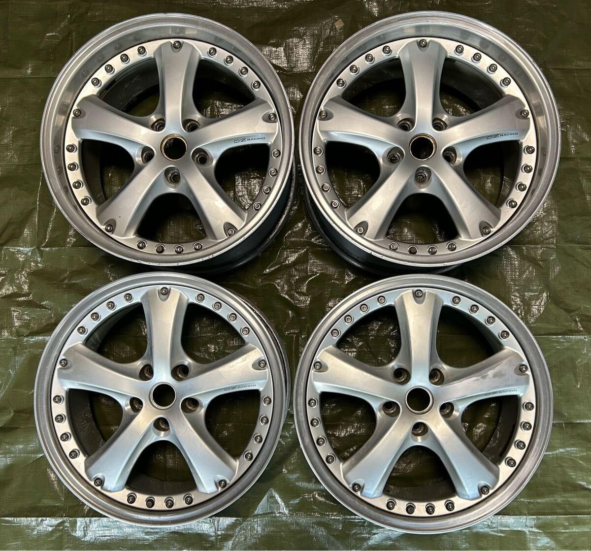 oz racing オペラ 10j 運び出す 2本 8.5j2本