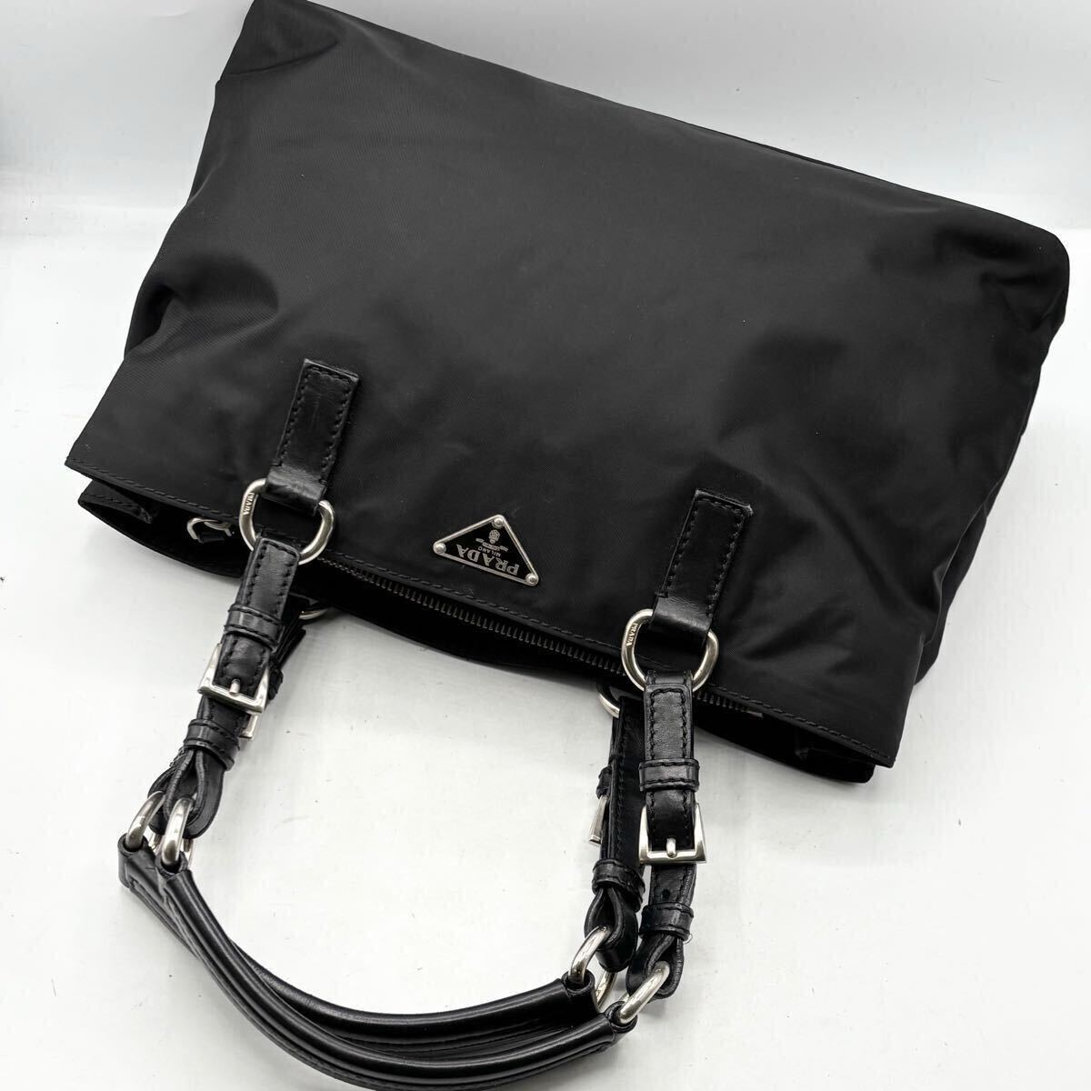 1スタート PRADA プラダ ほぼ未使用! トート ハンド バッグ 1スタート PRADA プラダ ほぼ未使用! トート ハンド バッグ