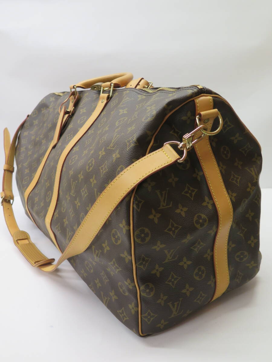美品 LOUIS VUITTON ルイヴィトン キーポル 60 バンドリエール 美品 LOUIS VUITTON ルイヴィトン キーポル 60 バンドリエール
