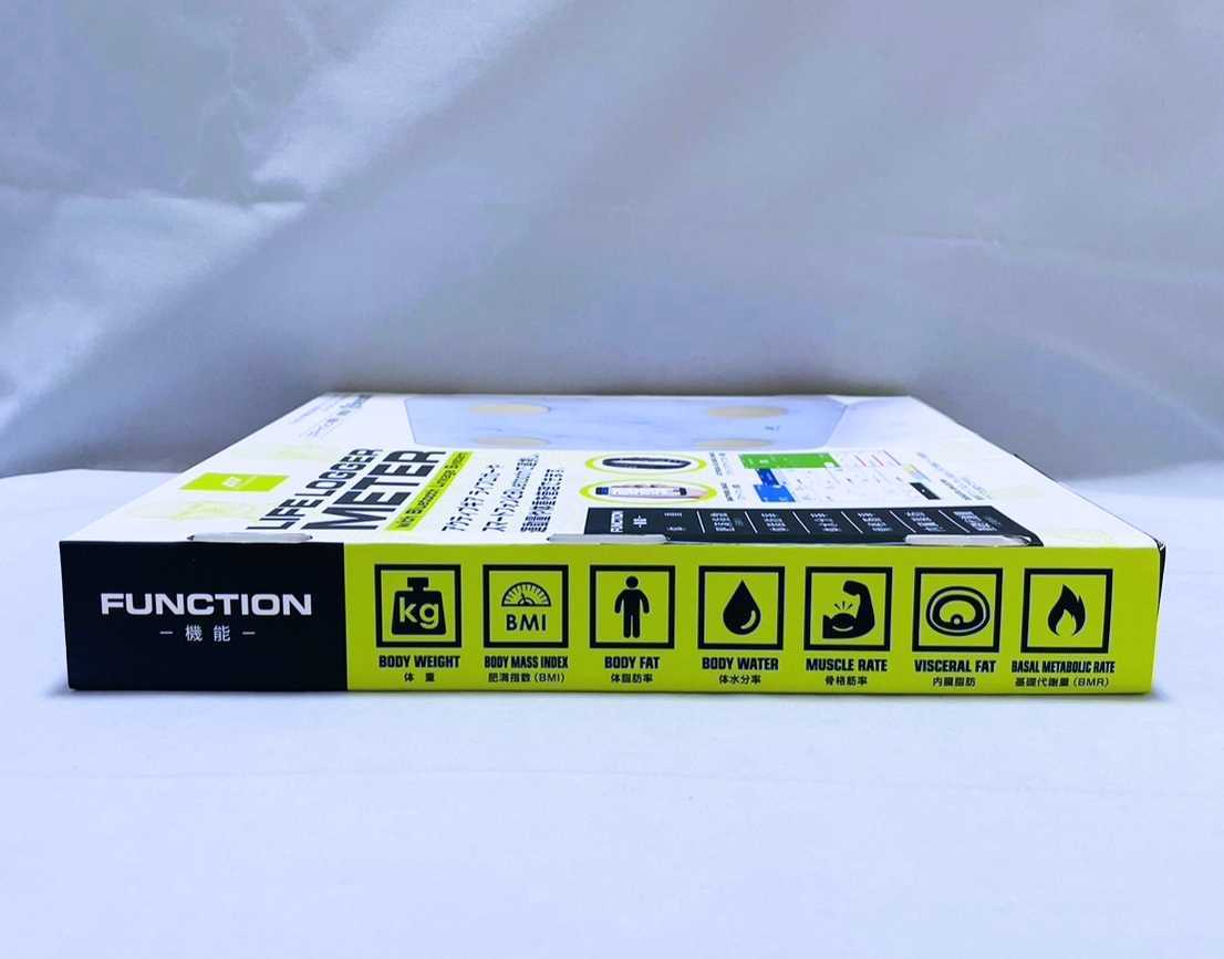 【新品 未開封品】Bluetooth　接続対応體組成計(jì)　ライフロガーメーター　送料無料