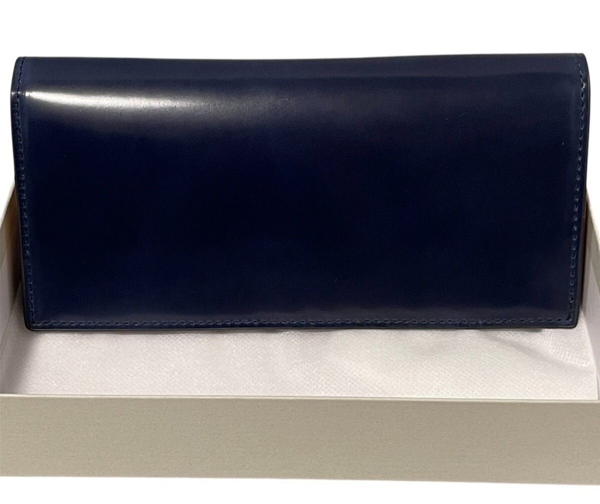 新品】ROCADO ロカド シェルコードバン 二つ折り 長財布 馬革