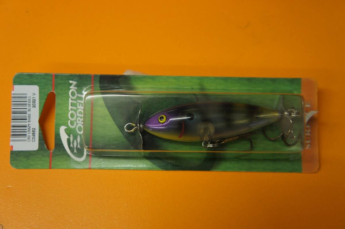 COTTON CORDELL CRAZY SHAD コットンコーデル クレージーシャッド　カラー：562 ブルーギル