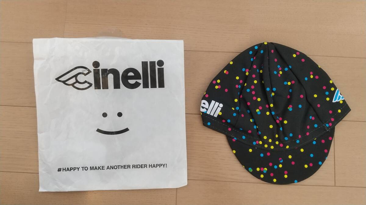 【新品?未使用?アウトレット】CINELLI (チネリ) Celeido Dots CAP サイクル キャップ 【輸入品】