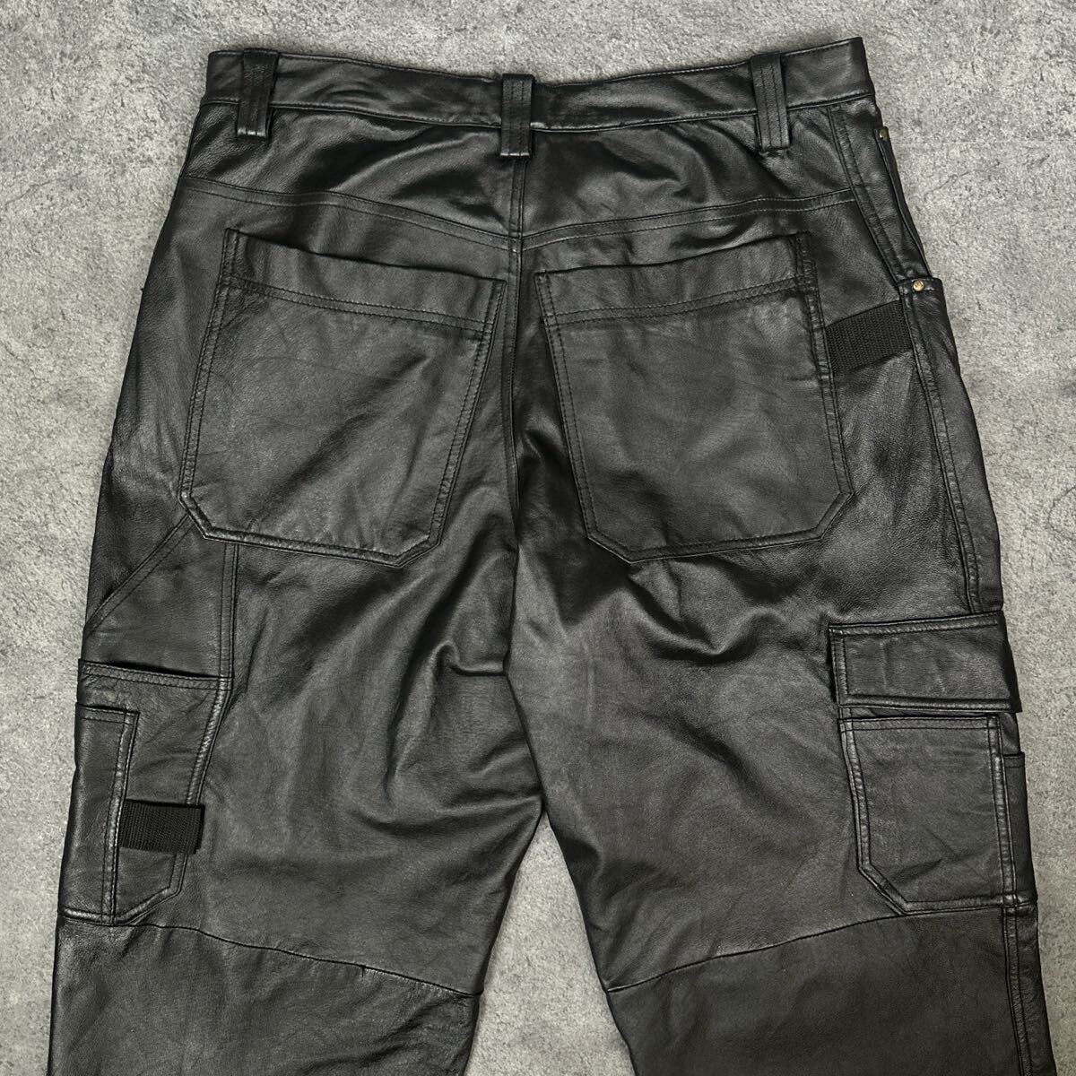 M.JULIAN WILSONS レザー カーゴパンツ 00s ウィルソンズ M.JULIAN WILSONS レザー カーゴパンツ 00s ウィルソンズ