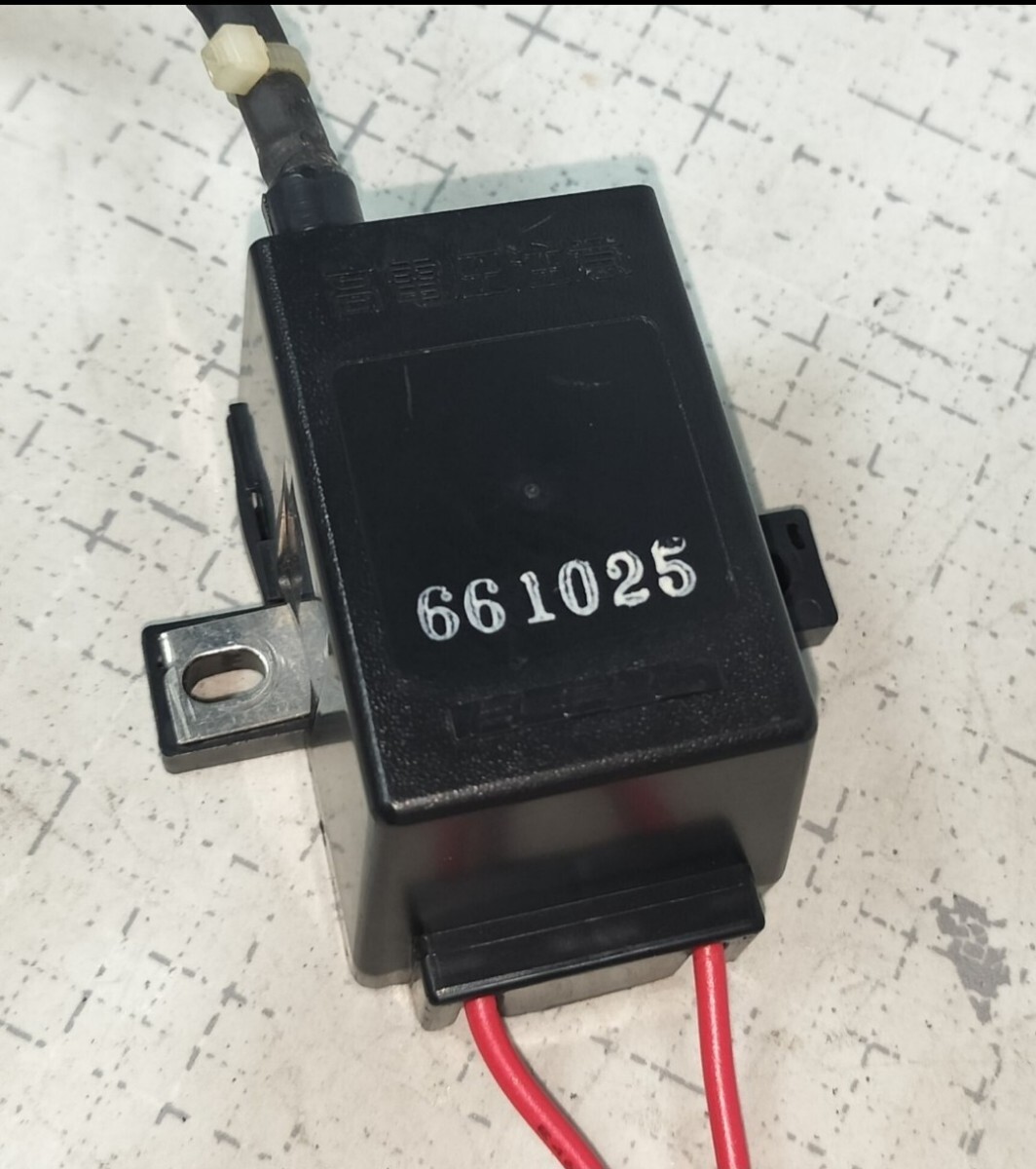 9-[ストーブ]點(diǎn)火トランス/イグナイタ/スパーカー/661025/AC100v/中古部品