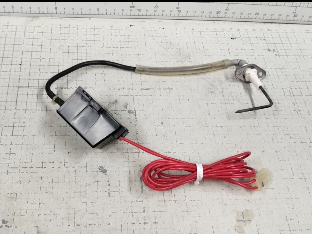 9-[ストーブ]點(diǎn)火トランス/イグナイタ/スパーカー/661025/AC100v/中古部品