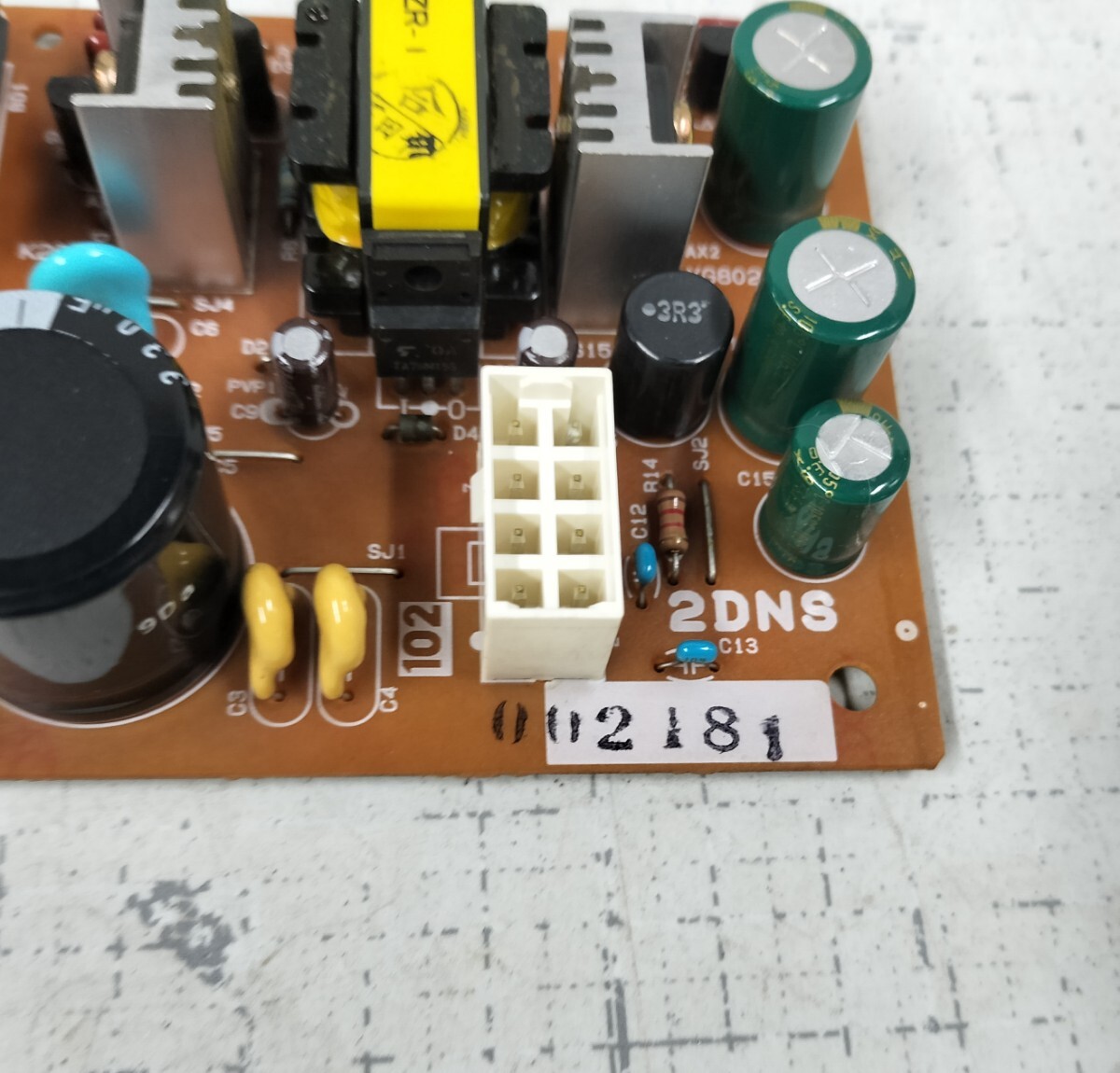 2-ノーリツ/給湯器/電源基板/電源基盤/電源キバン/2DNS/中古部品_画像2