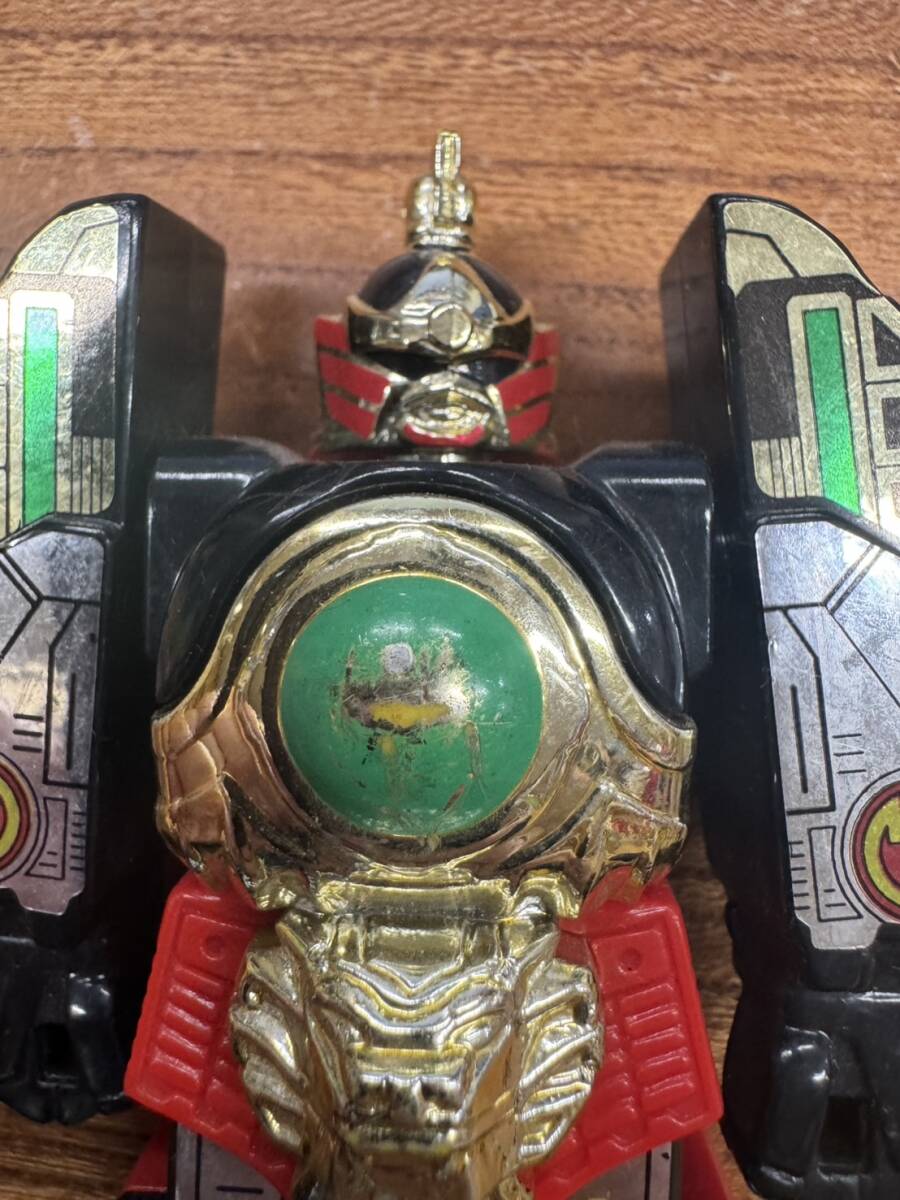 當(dāng)時(shí)物1993年制五星戦隊(duì)ダイレンジャー大連王フィギュア サイズ約125mmバンダイ平成レトロ ZM2708